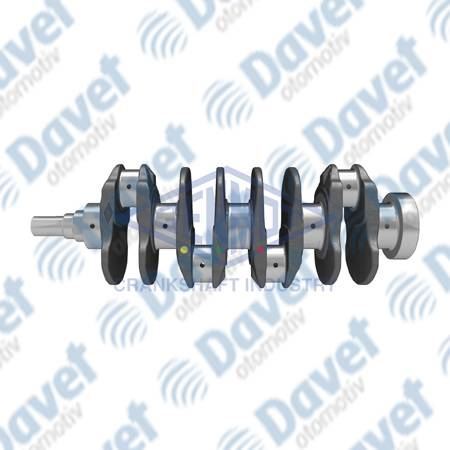 GENMOT GM1692 Krank Mili Honda Civic 1.6 90.06 D16 Kasnak Baglantisi 28mm 8 Baltali
